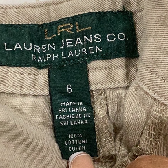 Ralph Lauren jean co kaki color just like new size 6 - Picture 5 of 6